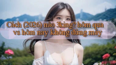 Cách (2026) nào 3king hôm qua vs hôm nay không đứng máy