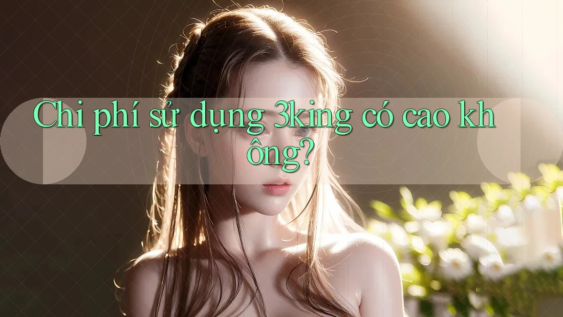 Chi phí sử dụng 3king có cao không? Chi phí sử dụng 3king có cao không?