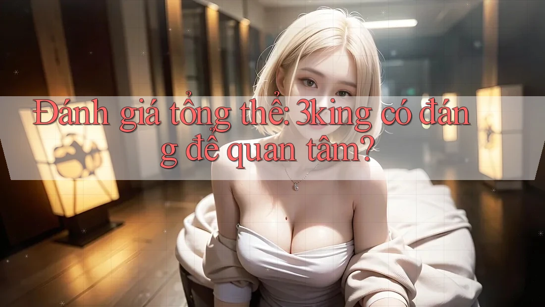 Đánh giá tổng thể: 3king có đáng để quan tâm? Đánh giá tổng thể: 3king có đáng để quan tâm?