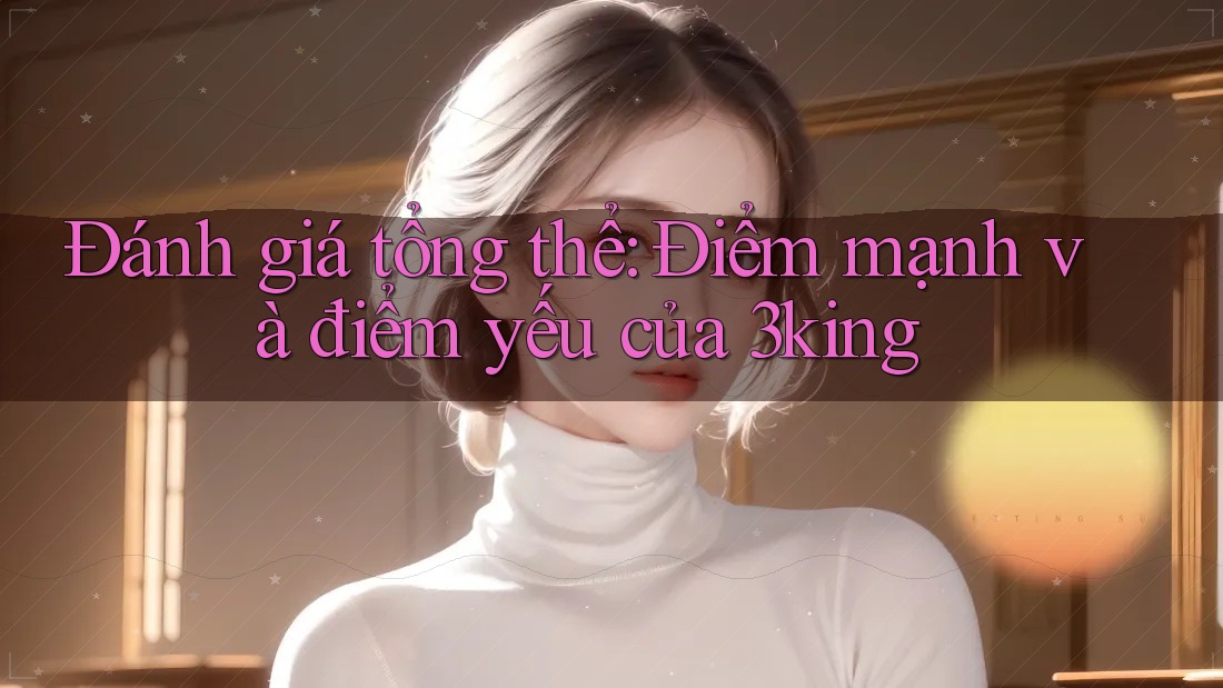 Đánh giá tổng thể: Điểm mạnh và điểm yếu của 3king Đánh giá tổng thể: Điểm mạnh và điểm yếu của 3king