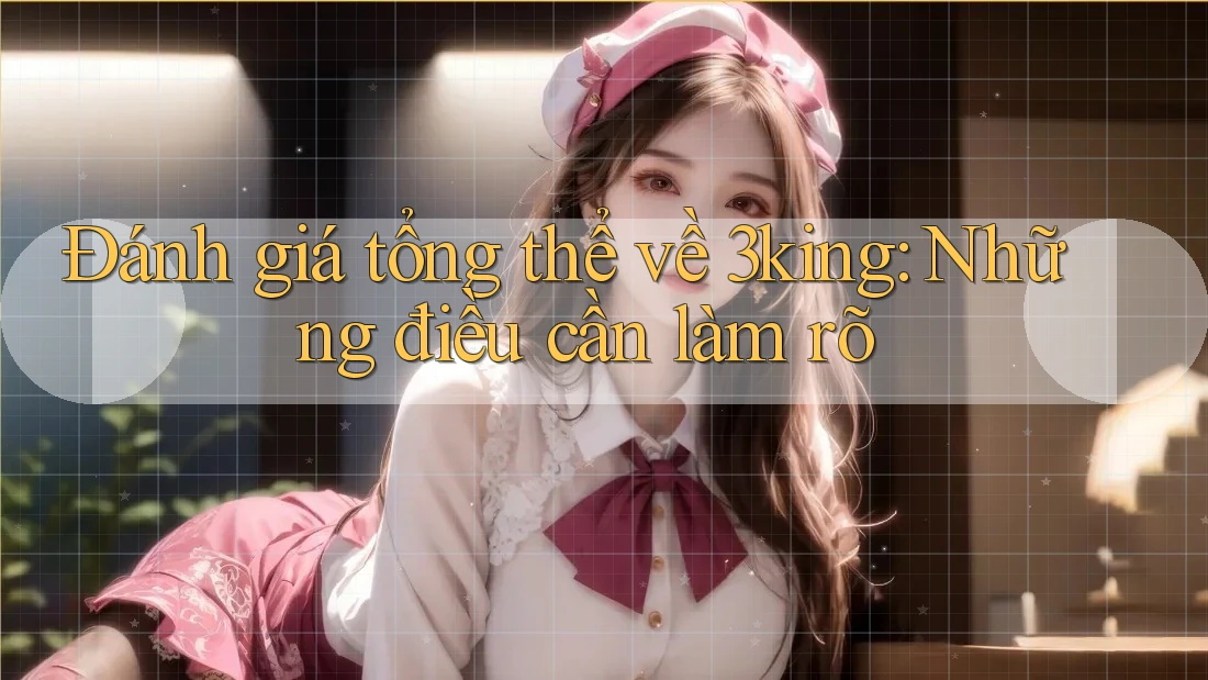 Đánh giá tổng thể về 3king: Những điều cần làm rõ Đánh giá tổng thể về 3king: Những điều cần làm rõ