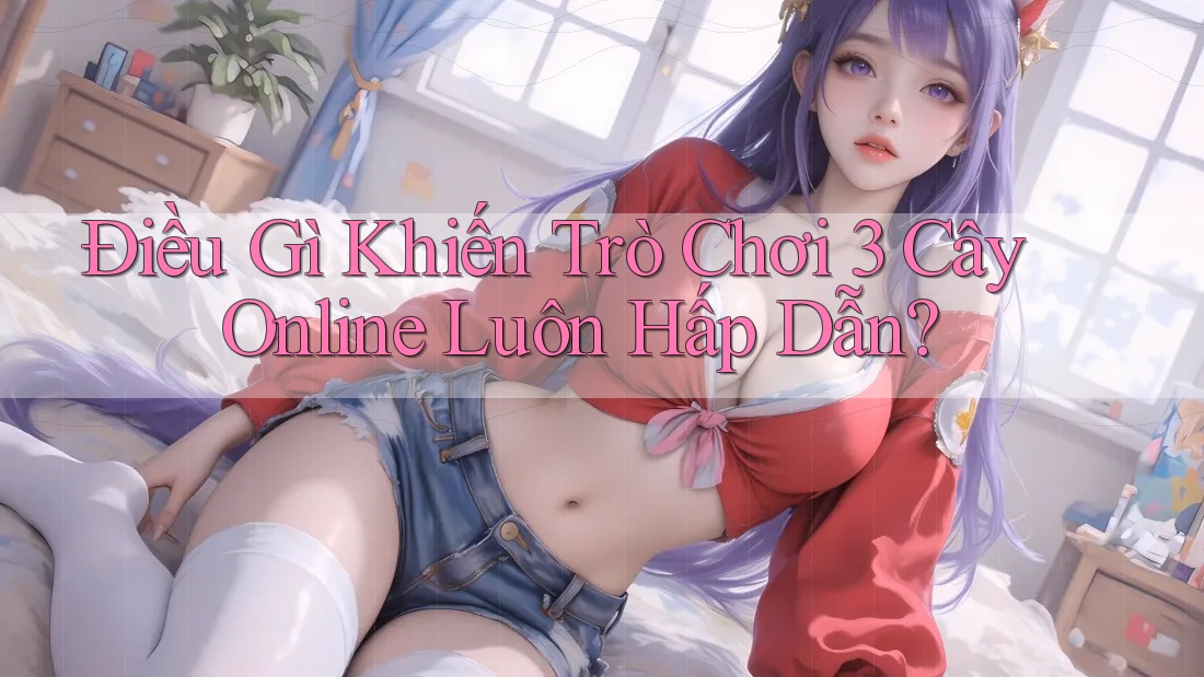 Điều Gì Khiến Trò Chơi 3 Cây Online Luôn Hấp Dẫn?