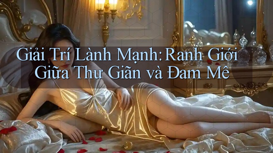Giải Trí Lành Mạnh: Ranh Giới Giữa Thư Giãn và Đam Mê