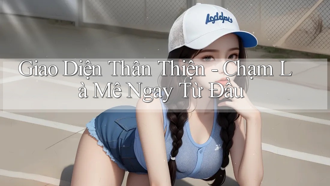 Giao Diện Thân Thiện – Chạm Là Mê Ngay Từ Đầu