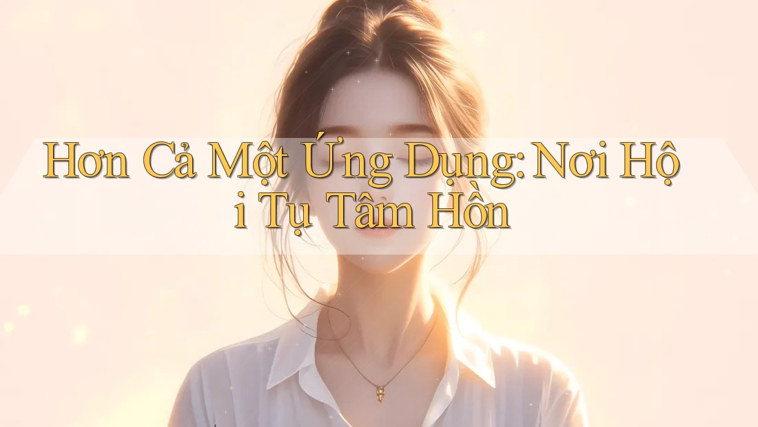 Hơn Cả Một Ứng Dụng: Nơi Hội Tụ Tâm Hồn Hơn Cả Một Ứng Dụng: Nơi Hội Tụ Tâm Hồn