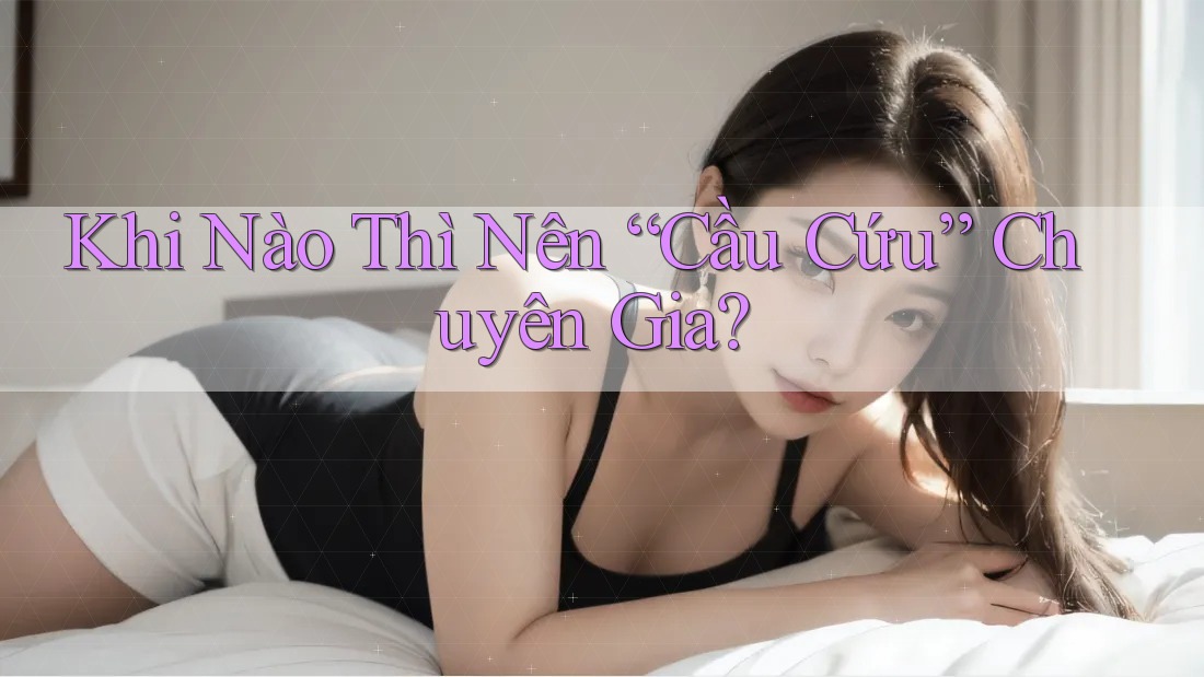 Khi Nào Thì Nên “Cầu Cứu” Chuyên Gia? Khi Nào Thì Nên “Cầu Cứu” Chuyên Gia?