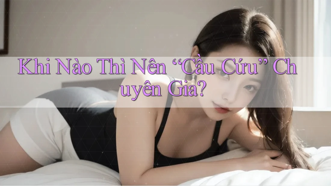 Khi Nào Thì Nên “Cầu Cứu” Chuyên Gia?