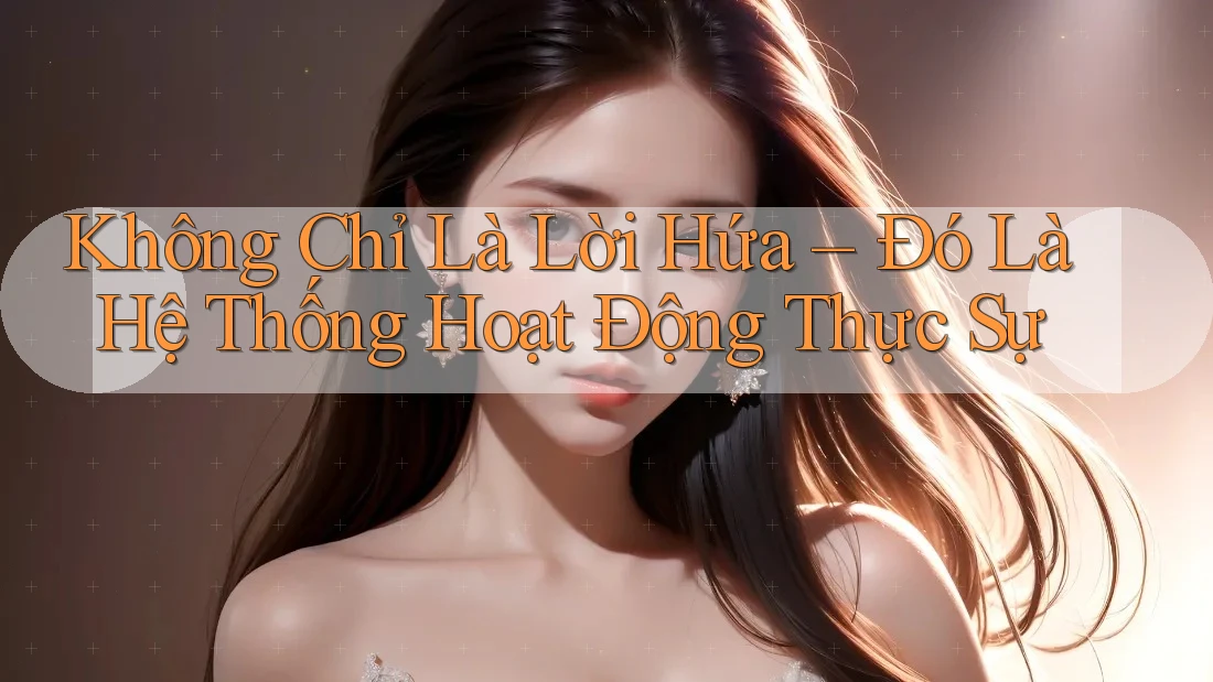 Không Chỉ Là Lời Hứa – Đó Là Hệ Thống Hoạt Động Thực Sự Không Chỉ Là Lời Hứa – Đó Là Hệ Thống Hoạt Động Thực Sự