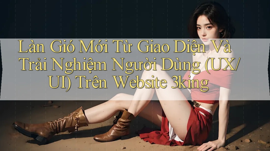 Làn Gió Mới Từ Giao Diện Và Trải Nghiệm Người Dùng (UX/UI) Trên Website 3king