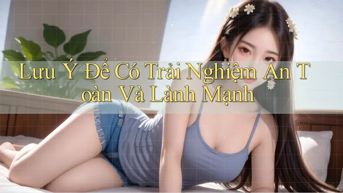 Lưu Ý Để Có Trải Nghiệm An Toàn Và Lành Mạnh