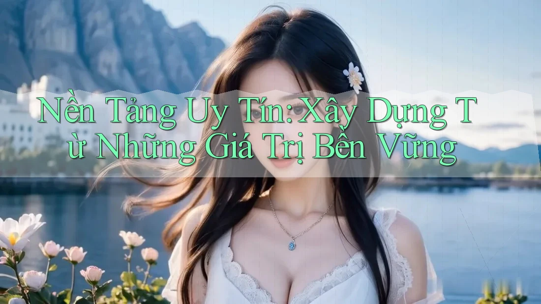 Nền Tảng Uy Tín: Xây Dựng Từ Những Giá Trị Bền Vững