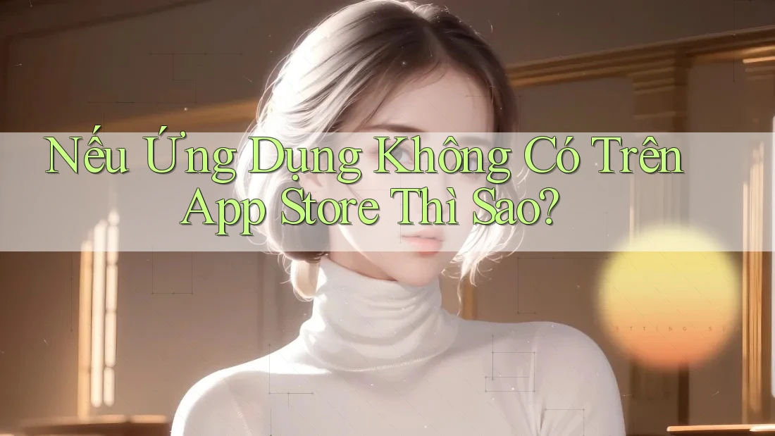 Nếu Ứng Dụng Không Có Trên App Store Thì Sao? Nếu Ứng Dụng Không Có Trên App Store Thì Sao?
