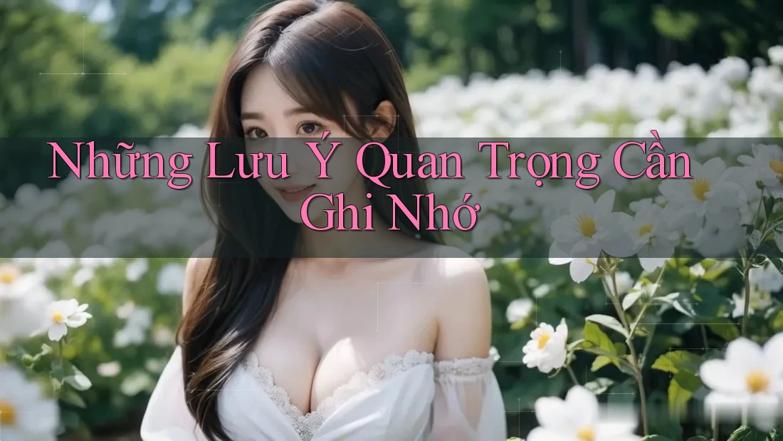 Những Lưu Ý Quan Trọng Cần Ghi Nhớ