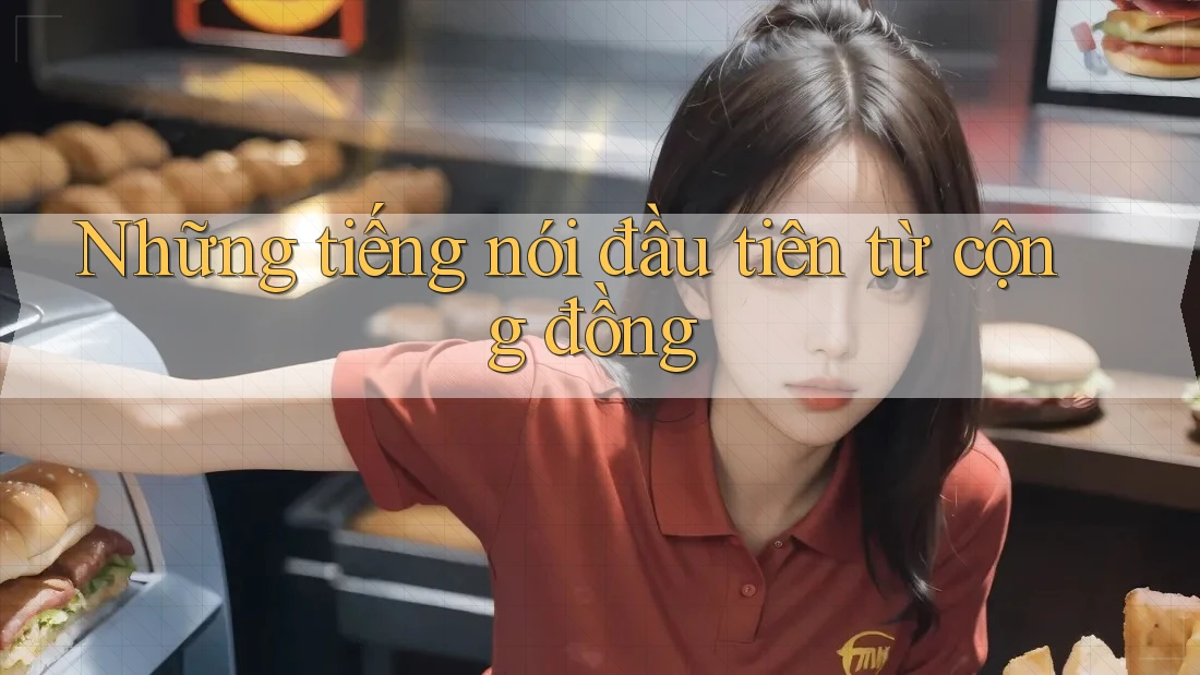 Những tiếng nói đầu tiên từ cộng đồng Những tiếng nói đầu tiên từ cộng đồng