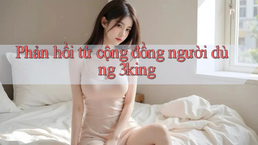 Phản hồi từ cộng đồng người dùng 3king Phản hồi từ cộng đồng người dùng 3king