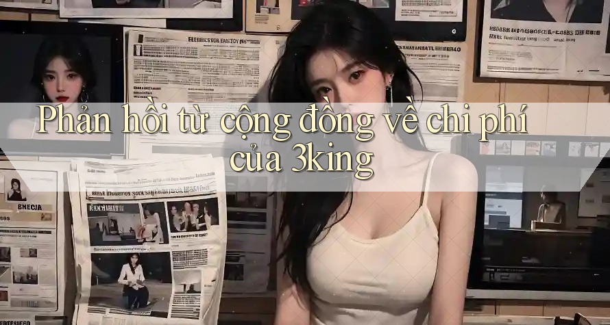 Phản hồi từ cộng đồng về chi phí của 3king