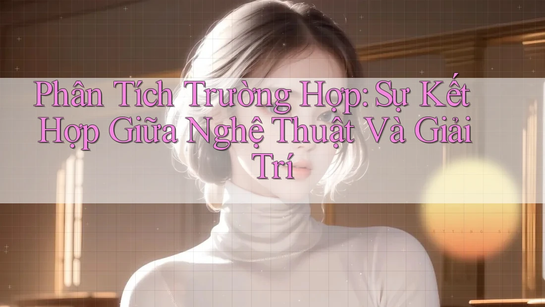 Phân Tích Trường Hợp: Sự Kết Hợp Giữa Nghệ Thuật Và Giải Trí Phân Tích Trường Hợp: Sự Kết Hợp Giữa Nghệ Thuật Và Giải Trí