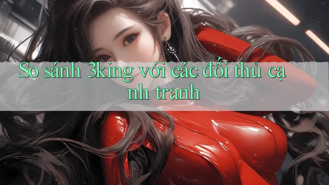 So sánh 3king với các đối thủ cạnh tranh So sánh 3king với các đối thủ cạnh tranh