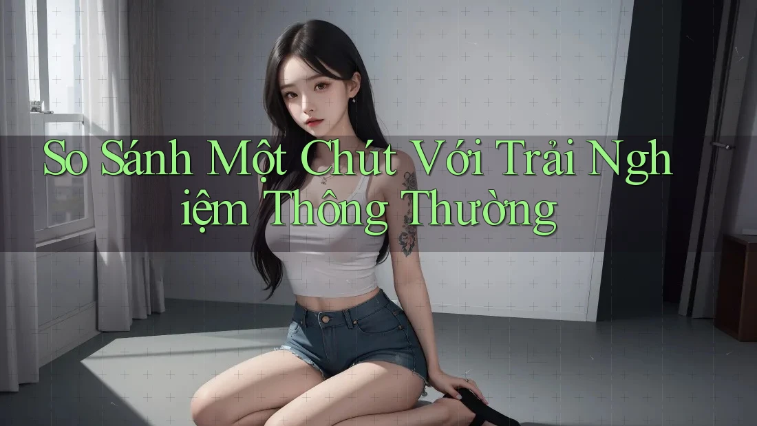 So Sánh Một Chút Với Trải Nghiệm Thông Thường So Sánh Một Chút Với Trải Nghiệm Thông Thường