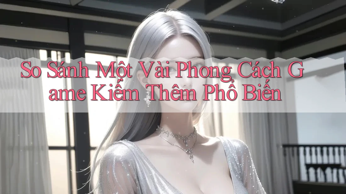 So Sánh Một Vài Phong Cách Game Kiếm Thêm Phổ Biến