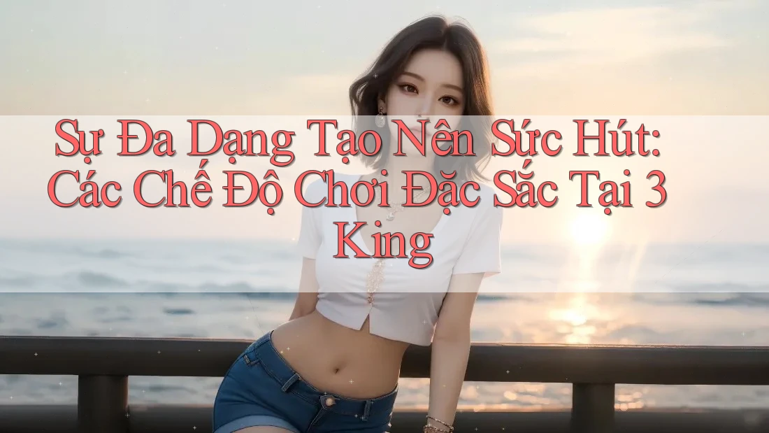 Sự Đa Dạng Tạo Nên Sức Hút: Các Chế Độ Chơi Đặc Sắc Tại 3King Sự Đa Dạng Tạo Nên Sức Hút: Các Chế Độ Chơi Đặc Sắc Tại 3King