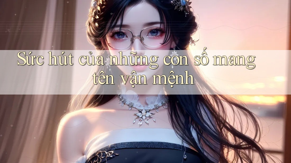 Sức hút của những con số mang tên vận mệnh Sức hút của những con số mang tên vận mệnh
