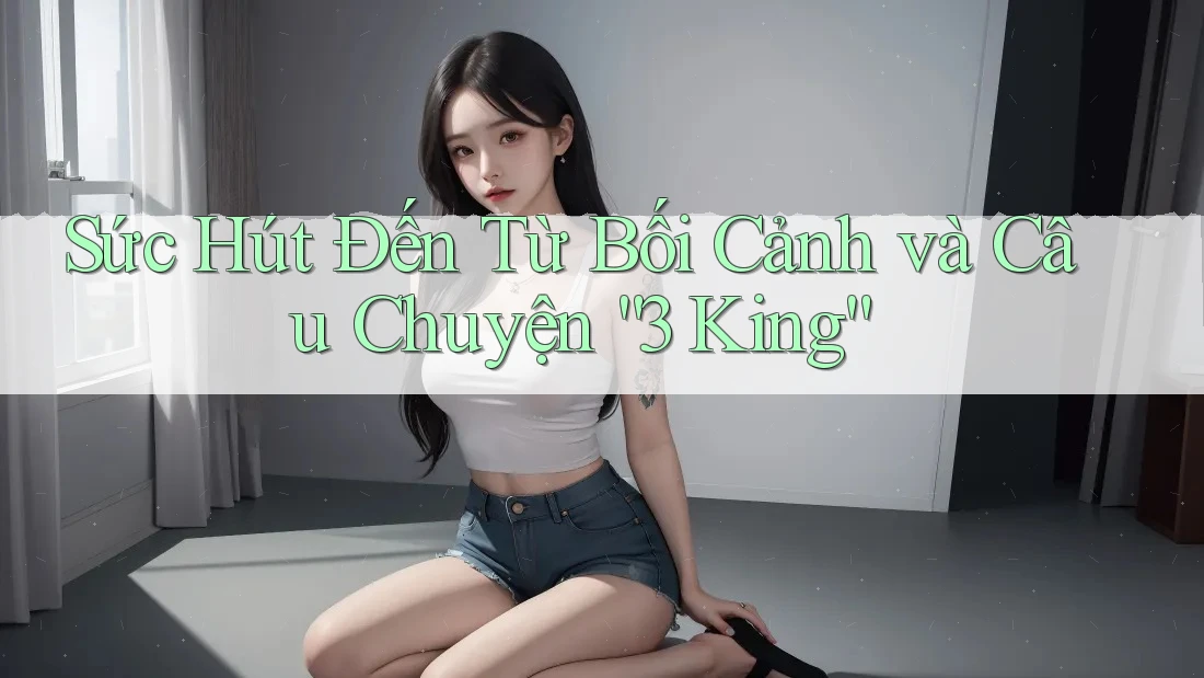 Sức Hút Đến Từ Bối Cảnh và Câu Chuyện “3 King” Sức Hút Đến Từ Bối Cảnh và Câu Chuyện “3 King”