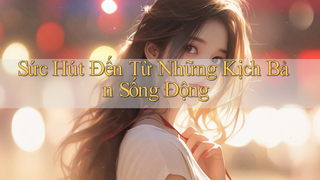 Sức Hút Đến Từ Những Kịch Bản Sống Động Sức Hút Đến Từ Những Kịch Bản Sống Động