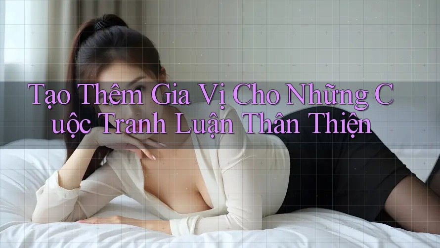 Tạo Thêm Gia Vị Cho Những Cuộc Tranh Luận Thân Thiện Tạo Thêm Gia Vị Cho Những Cuộc Tranh Luận Thân Thiện