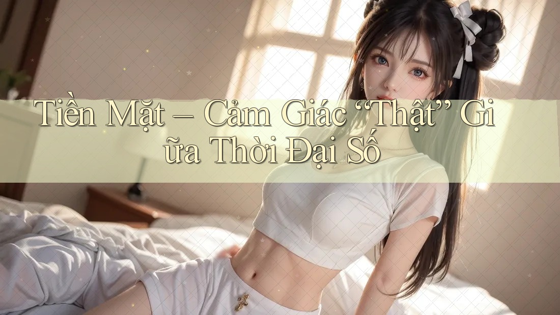 Tiền Mặt – Cảm Giác “Thật” Giữa Thời Đại Số Tiền Mặt – Cảm Giác “Thật” Giữa Thời Đại Số