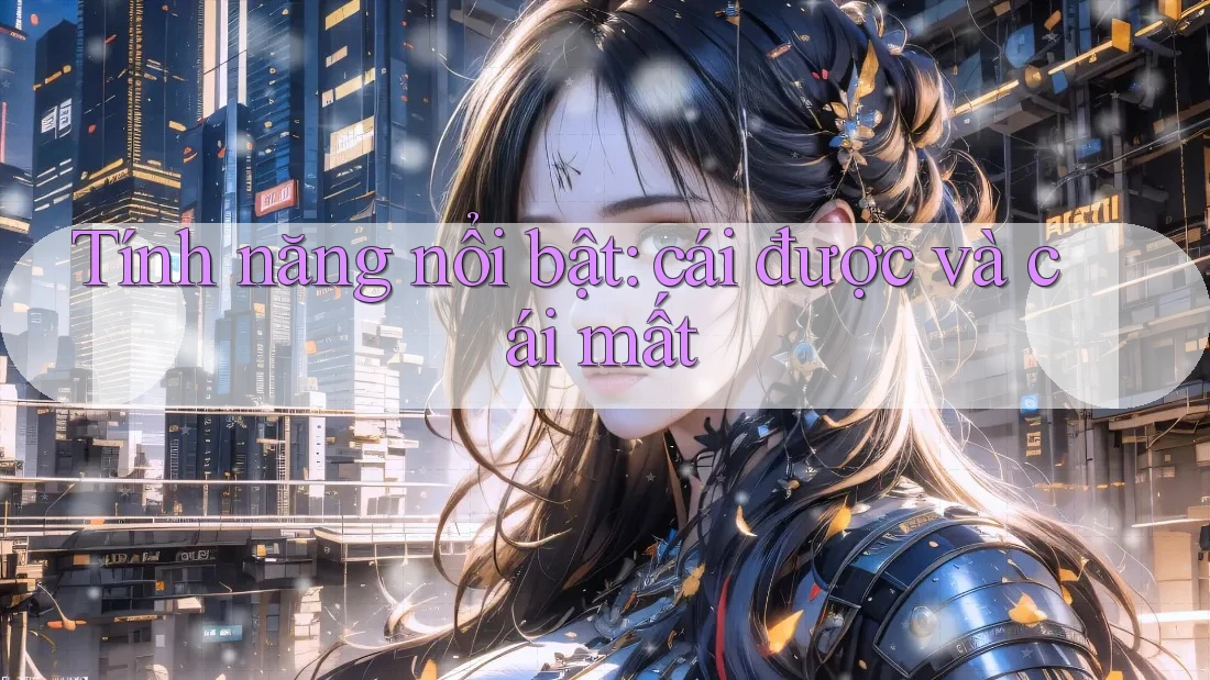 Tính năng nổi bật: cái được và cái mất Tính năng nổi bật: cái được và cái mất