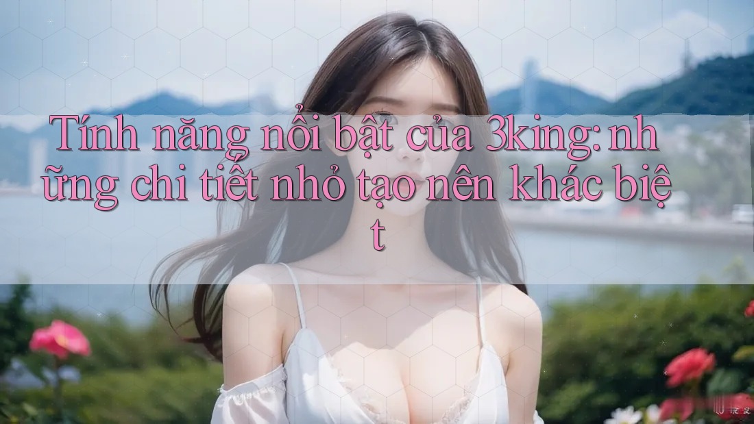 Tính năng nổi bật của 3king: những chi tiết nhỏ tạo nên khác biệt Tính năng nổi bật của 3king: những chi tiết nhỏ tạo nên khác biệt