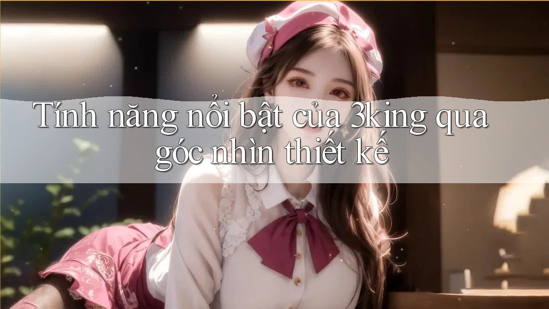 Tính năng nổi bật của 3king qua góc nhìn thiết kế