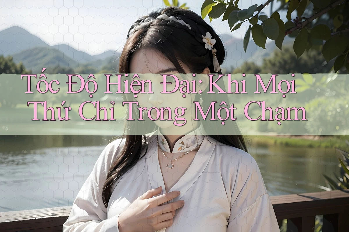 Tốc Độ Hiện Đại: Khi Mọi Thứ Chỉ Trong Một Chạm