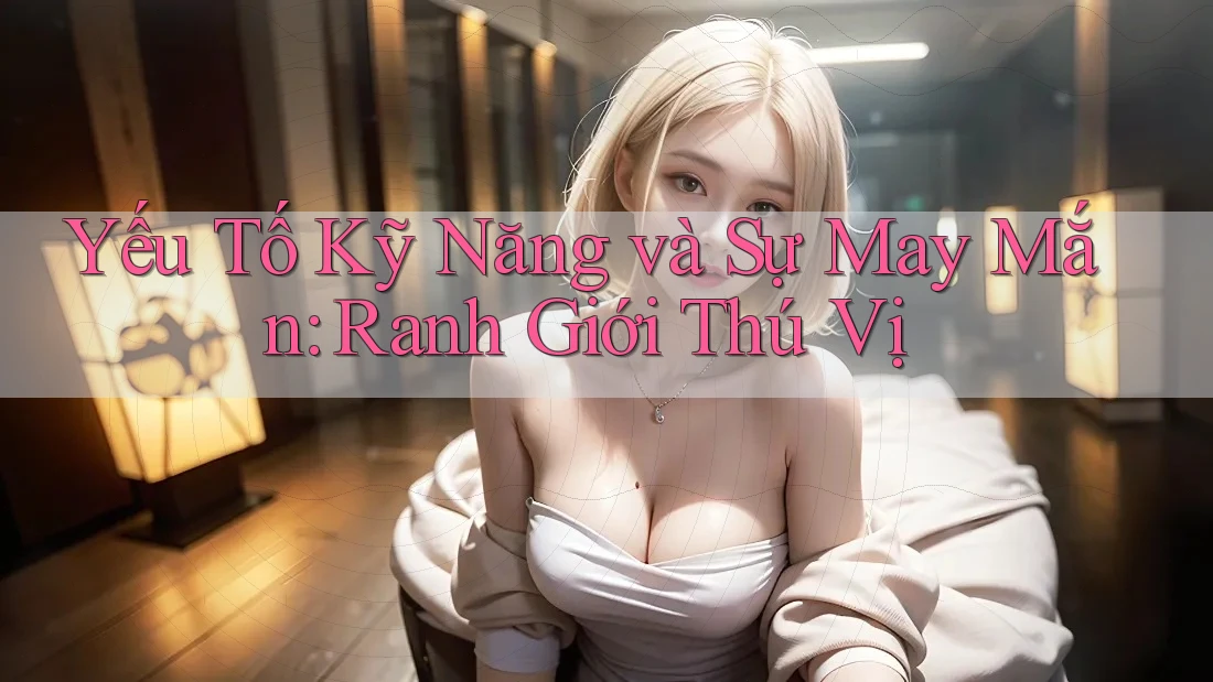 Yếu Tố Kỹ Năng và Sự May Mắn: Ranh Giới Thú Vị Yếu Tố Kỹ Năng và Sự May Mắn: Ranh Giới Thú Vị